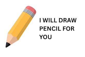 draw pencil for you