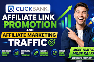 do clickbank affiliate link promotion and affiliate marketing traffic