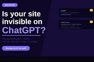 do ai powered SEO and aeo to rank your website