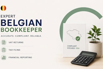 expert belgian bookkeeper for vat returns tax filing, and financial reporting