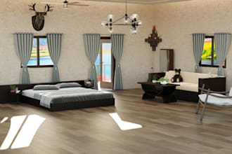 do 3d interior, exterior, industrial and mep design in sketchup,d5,enscape