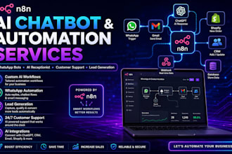 build ai chatbot for business whatsapp bot ai customer support and receptionist