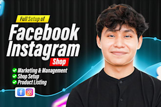 setup and manage facebook and instagram shop