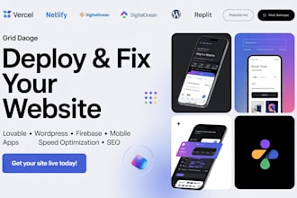 deploy fix lovable website base44 vercel netlify digitalocean replit mobile app