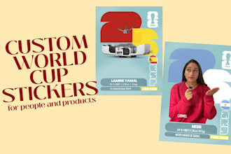 create custom football world cup 2026 sticker cards