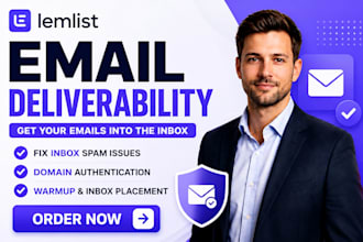 setup sender deliverability fix inbox spam issue domain authentication warmup