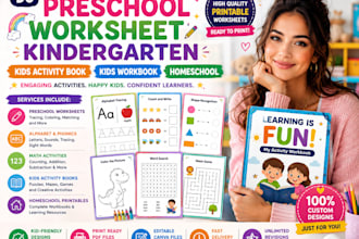 do preschool worksheet kindergarten kids activity book kids workbook homeschool