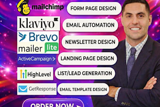 set up automated email marketing flows in brevo or mailchimp