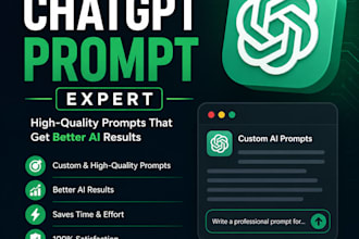create professional chatgpt prompts for your business