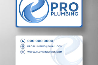 create a professional custom business card for you