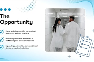 design healthcare saas pitch deck medtech deck biotech telemedicine deck