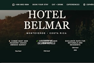 build a professional hotel booking with online reservation system