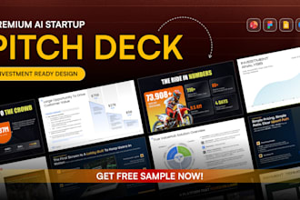 design professional investor pitch deck and google slides