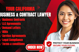 draft california business contracts demand letters and legal compliance
