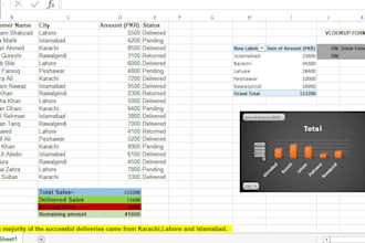 clean format and analyse your excel data