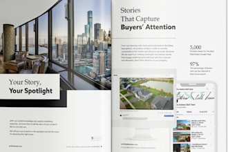 design german construction brochure lookbook real estate brochure business flyer