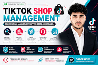 professionally manage, optimize and grow your tiktok shop