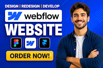 do website development in webflow and framer