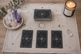 provide a detailed love tarot reading with clarity and honesty