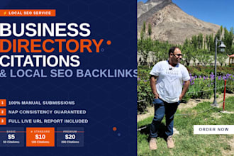 build business directory citations backlinks for your website
