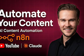 build n8n self hosted workflow faceless youtube ai content automation claude