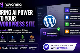 novamira mcp wordpress ai integration ai agent wordpress novamira setup claud ai