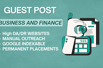 secure guest posts on finance and business blogs