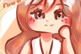 do cartoonist chibi anime illustration