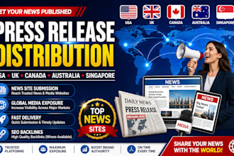 submit your press release to top news sites in USA, UK, canada, australia