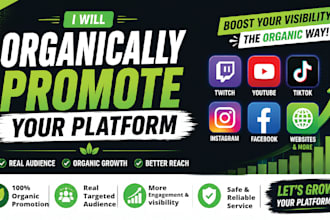 promote your platform organically
