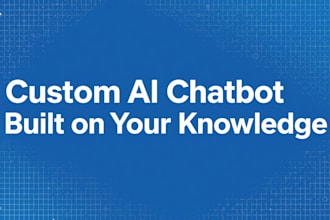 build a custom ai chatbot trained on your own knowledge base