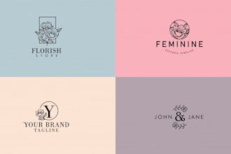 design a professional and modern logo for your business