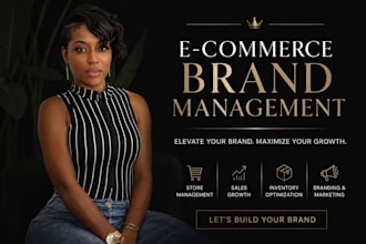 manage your shopify ecommerce brand