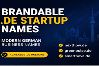 create catchy business names and brand ideas