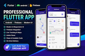 develop a professional flutter android app