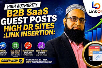 do b2b saas link insertion and saas guest post on authority blogs