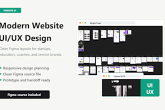 design high converting landing page UI in figma
