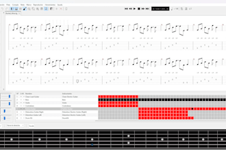 transcribe audio into accurate guitar tabs and sheet music