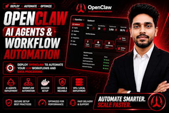 deploy openclaw to automate your llm workflows