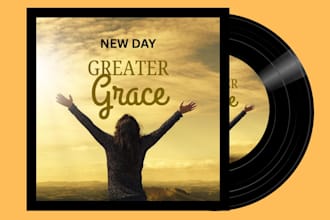 design custom album cover,  cover art and music cover design for your release