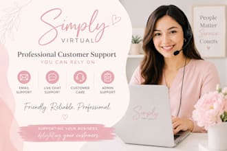 handle service calls, emails and live chat professionally