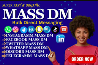 send instagram mass dm, discord mass dm, twitter mass dms, bulk sms, mass dm