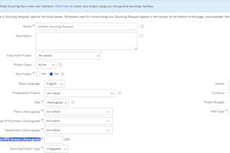 provide sap ariba functional and procurement support