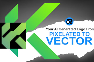 vectorize your ai generated logo