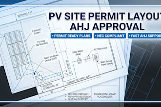 pv site permit layout ahj approval
