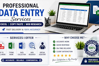provide fast and reliable data entry services