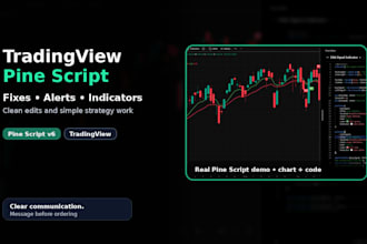 fix or improve your tradingview pine script code