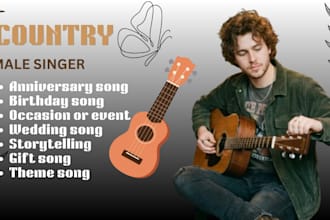 sing emotional personalised wedding val birthday anniversary gift custom song