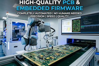 create high quality pcb and embedded firmware systems