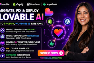 migrate lovable to shopify wordpress lovable dev fix lovable ai website supabase